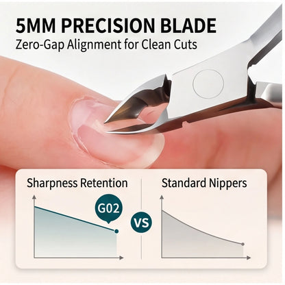 Professional Cuticle Trimmer & Toenail Clipper Pedicure Tool