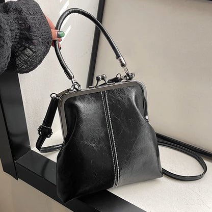 Luxury Vintage Kiss Lock Bag