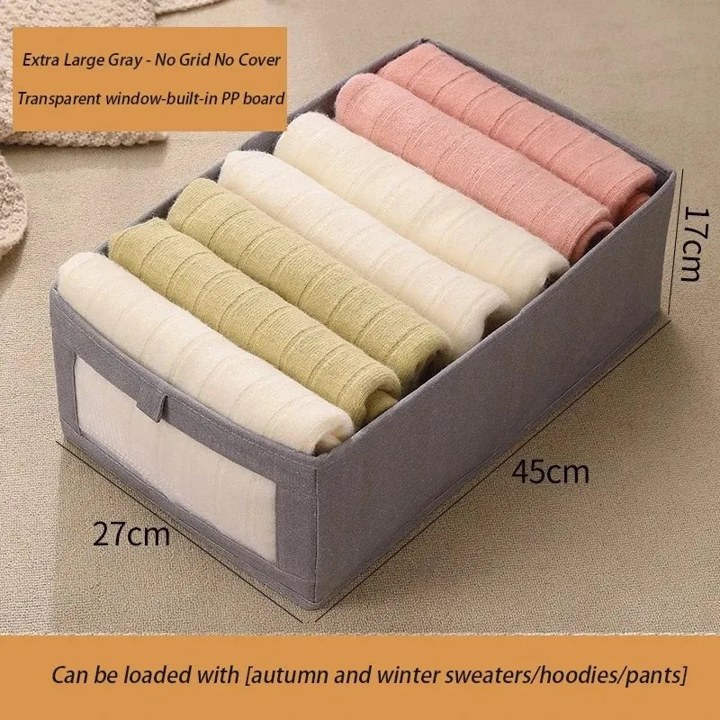 Clothes Organizer Box for Wardrobe & Drawers - 13