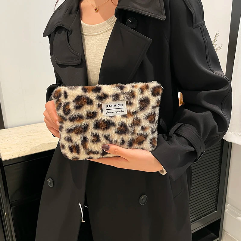Leopard Retro Makeup Bag