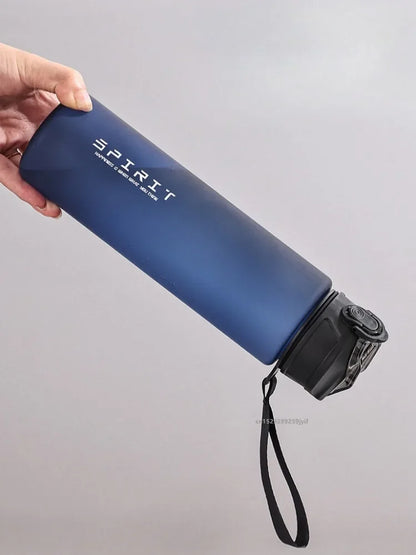 Motivational 750ml Sports Water Bottle - Leak-Proof & Portable Fitness Cup