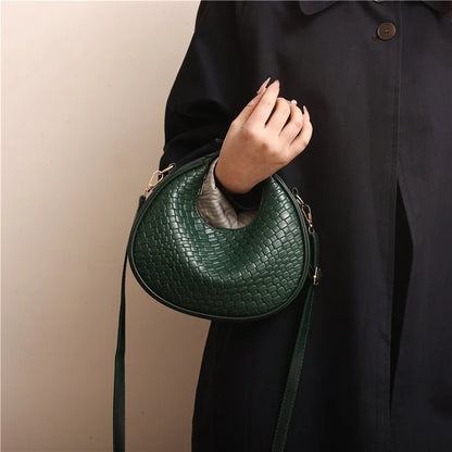 Luxury Half Moon Shoulder Bag
