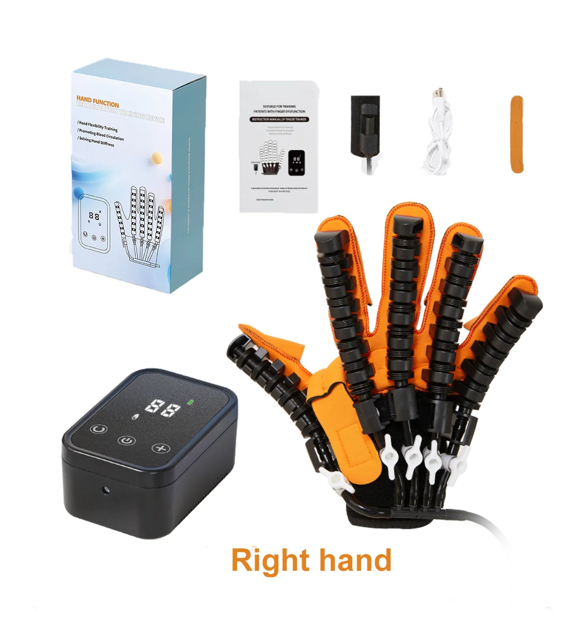 Robotic Stroke Rehabilitation Glove - Hand & Finger Trainer - 27