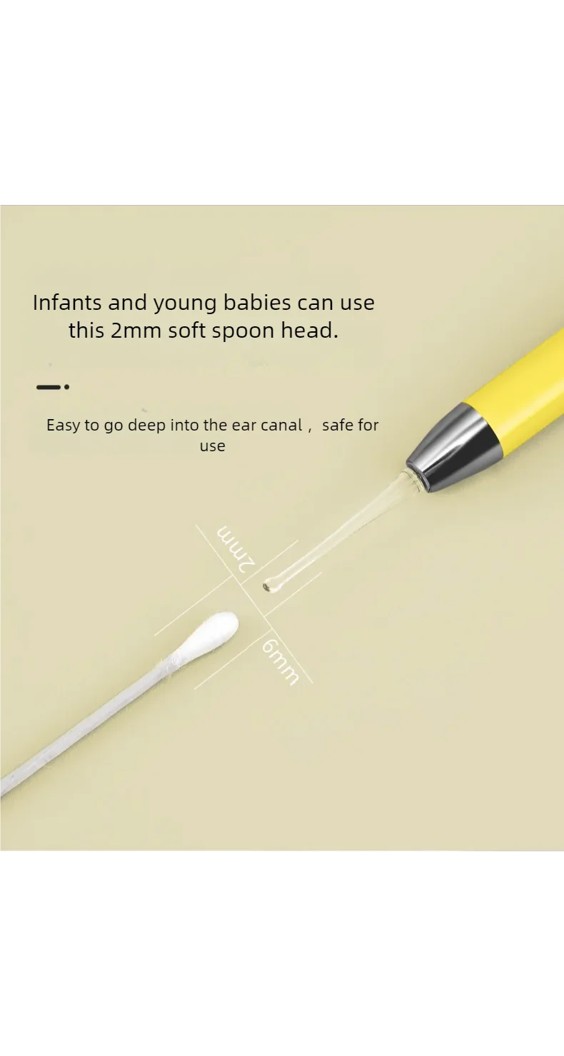 LED Illuminated Ear Wax Removal Kit - Professional Stainless Steel Ear Cleaning Tool