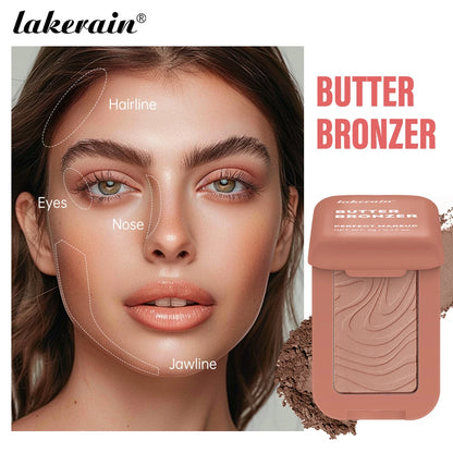 Waterproof Matte Butter Bronzer & Face Contour Powder
