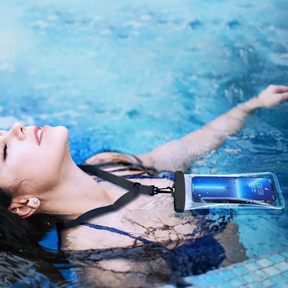 Waterproof Universal Phone Pouch - Underwater Dry Bag for Smartphones