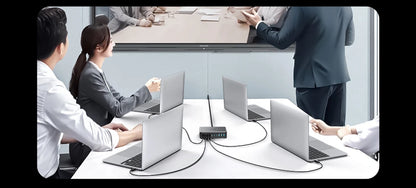 400W 10-in-1 GaN Desktop Charging Station - Fast Multi-Port Power Hub
