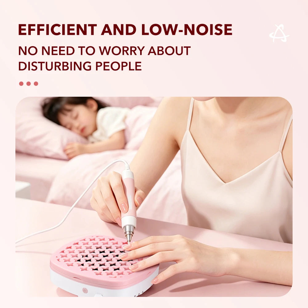 High-Power Portable Nail Dust Collector Vacuum for Professional Manicure - 13