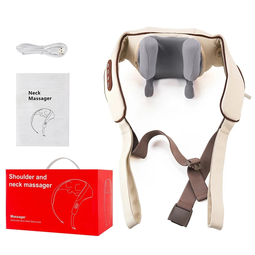 Brushless Neck & Shoulder Massager for Deep Trapezius Relief
