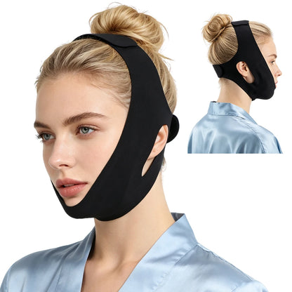 Reusable Face Ice Pack V-Line Lifting Bandage for Chin & Jawline Skin Care