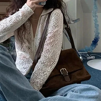 Luxury Matte Leather Tote Bag