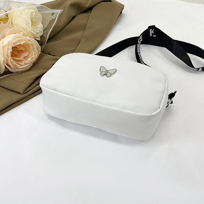 Luxury Quilted Nylon Crossbody Bag
