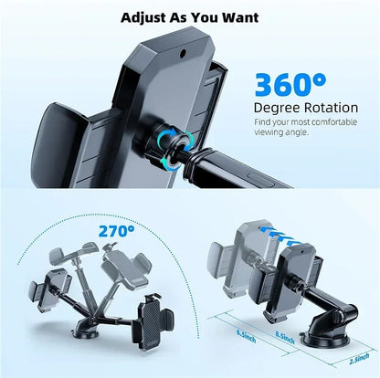 Gravity Air Vent Car Phone Holder - Secure Hands-Free Mount for Smartphone