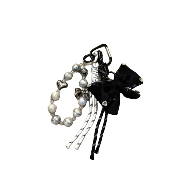 Luxury Metal Bow Keychain