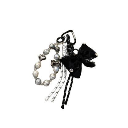 Luxury Metal Bow Keychain