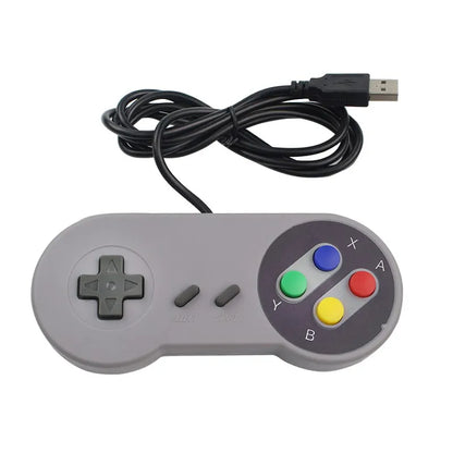 Retro USB Wired Game Controller for PC, Laptop & Raspberry Pi Gaming
