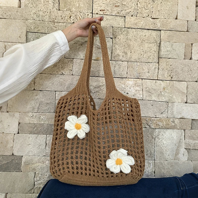 Luxury Knitted Beach Tote
