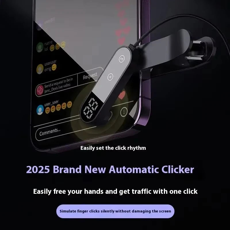 Mute Auto Screen Clicker for Mobile Games & Live Streams - 108 Gears