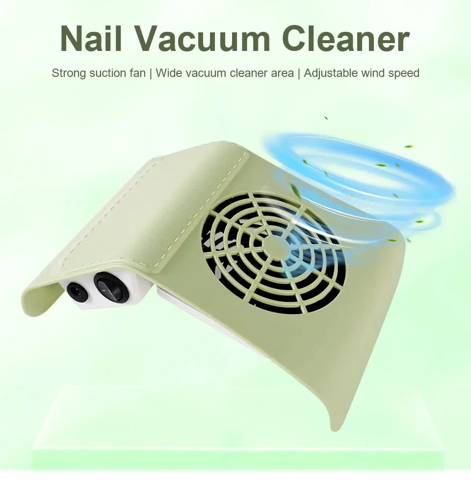Professional Nail Dust Collector - Quiet Manicure Vacuum - 7