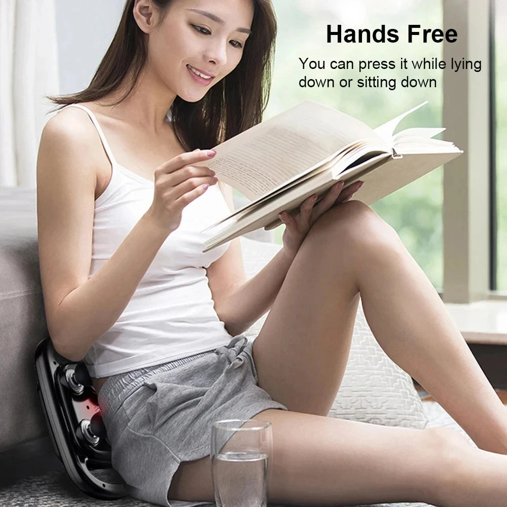 6-Head Percussion Massage Gun - Deep Tissue Muscle Relief - 6