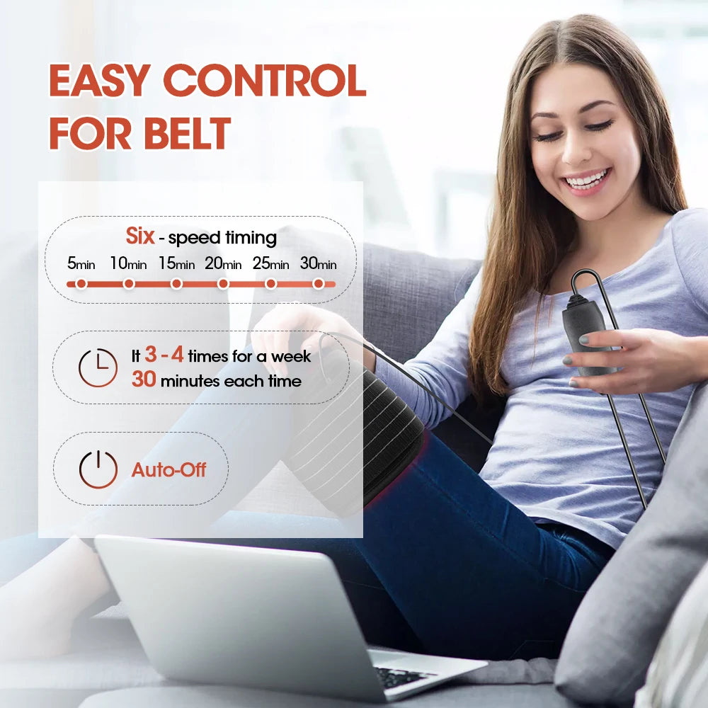 Red Light Therapy Device - Infrared LED Pain Relief & Skin Rejuvenation Belt