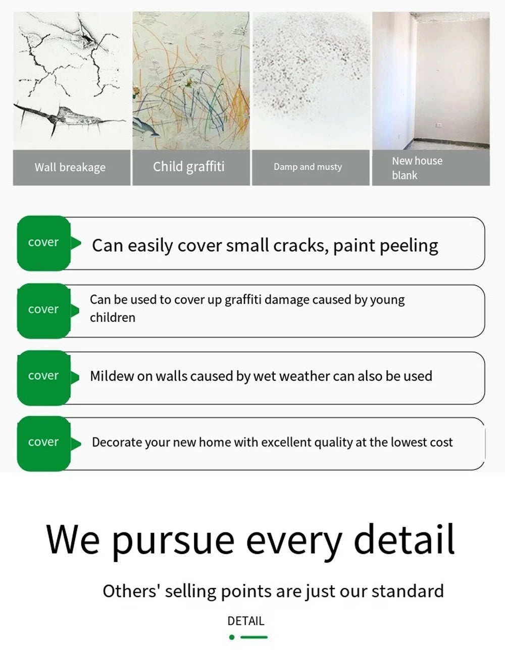 3D Peel & Stick Waterproof Foam Wall Panels
