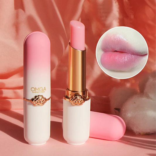 Peach Color-Changing Moisturizing Jelly Lipstick - Long-Lasting Lip Balm