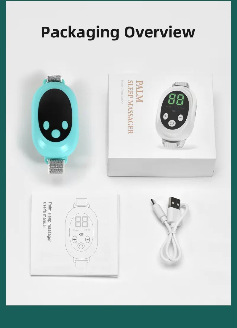 Microcurrent Sleep Aid Device - Handheld Anxiety & Insomnia Relief
