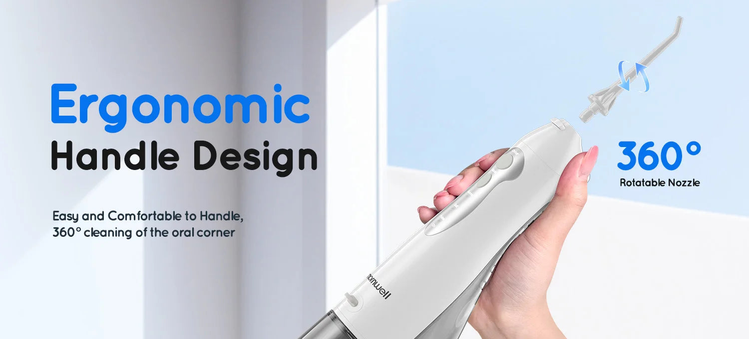 Portable Oral Irrigator & Electric Toothbrush Set for Deep Teeth Cleaning - 7