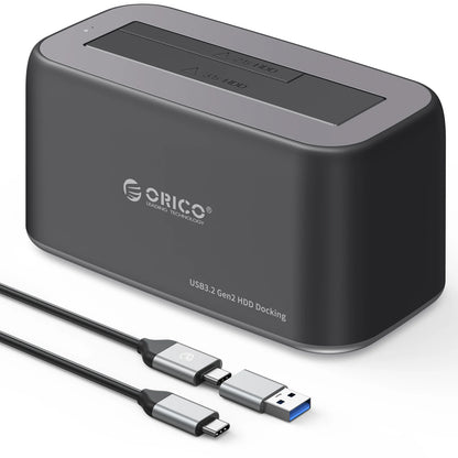 ORICO Dual Bay HDD Docking Station - USB 3.0 Offline Clone for SATA SSD