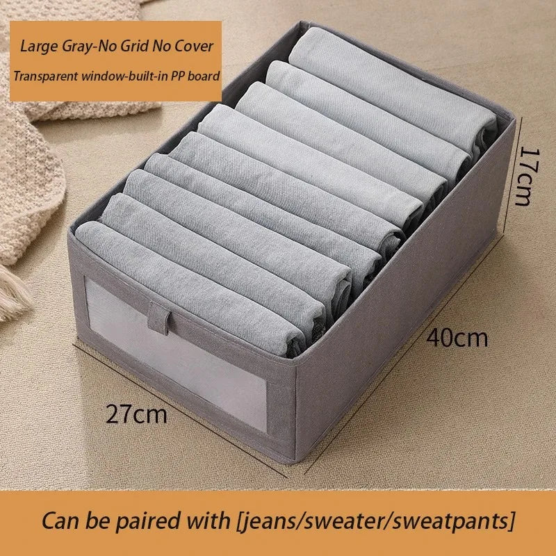 Foldable Wardrobe Clothes Organizer - Closet Drawer Divider - 16