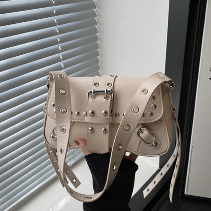 Luxury Trendy Rivet Shoulder Bag