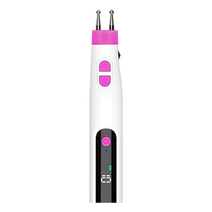 Digital Handheld Precision Body & Face Massage Pen with 10 Intensity Levels