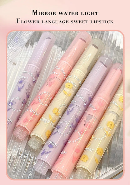 Hydrating Jelly Gloss Lipstick - Moisturizing Mirror Finish Lip Pen
