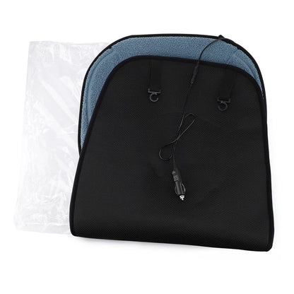 Heated Car Seat Cover - Universal Plush Cushion with Rapid Heating for Winter