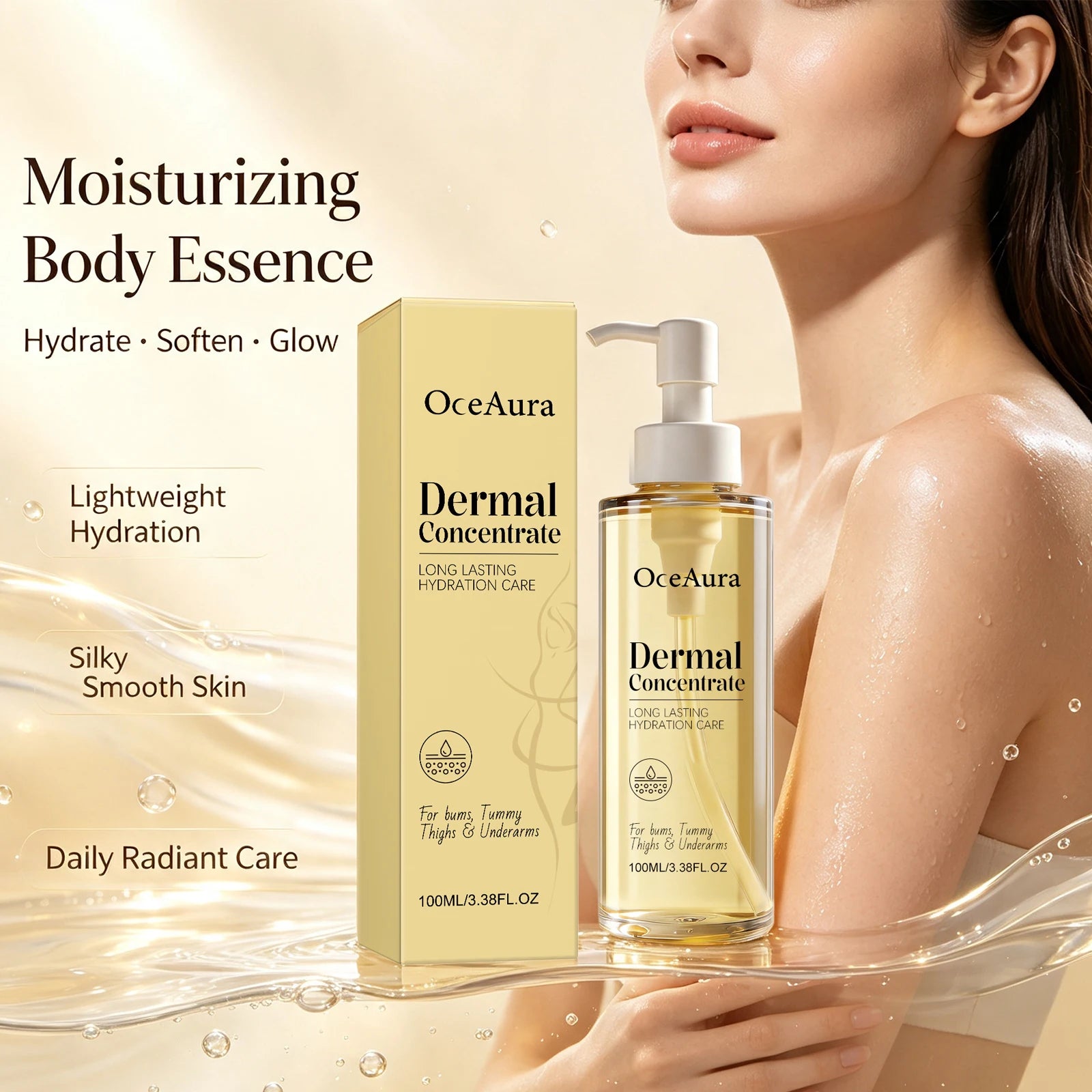 Moisturizing Body Essence Serum for Smooth Bright & Hydrated Skin - 3