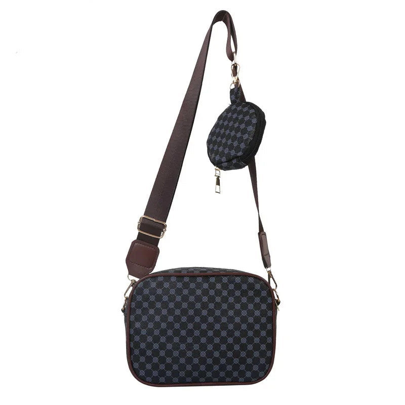 Trendy Plaid Crossbody