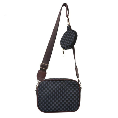 Trendy Plaid Crossbody