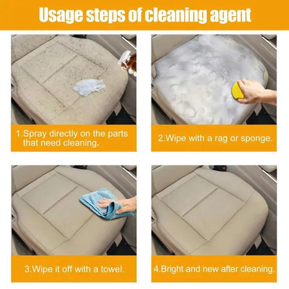 Multi-Purpose Foam Cleaner Spray for Car Interior & Home