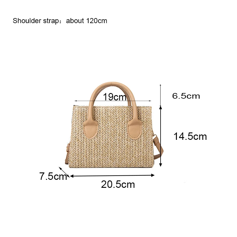 Luxury Floral Woven Crossbody