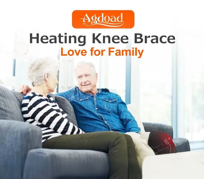 Electric Heated Knee Brace - USB Vibration Therapy & Support Pad
