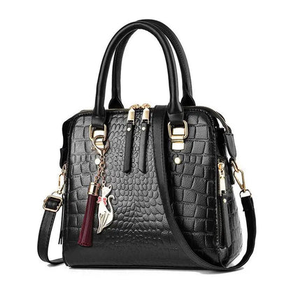 Luxury Crocodile Pattern Tote