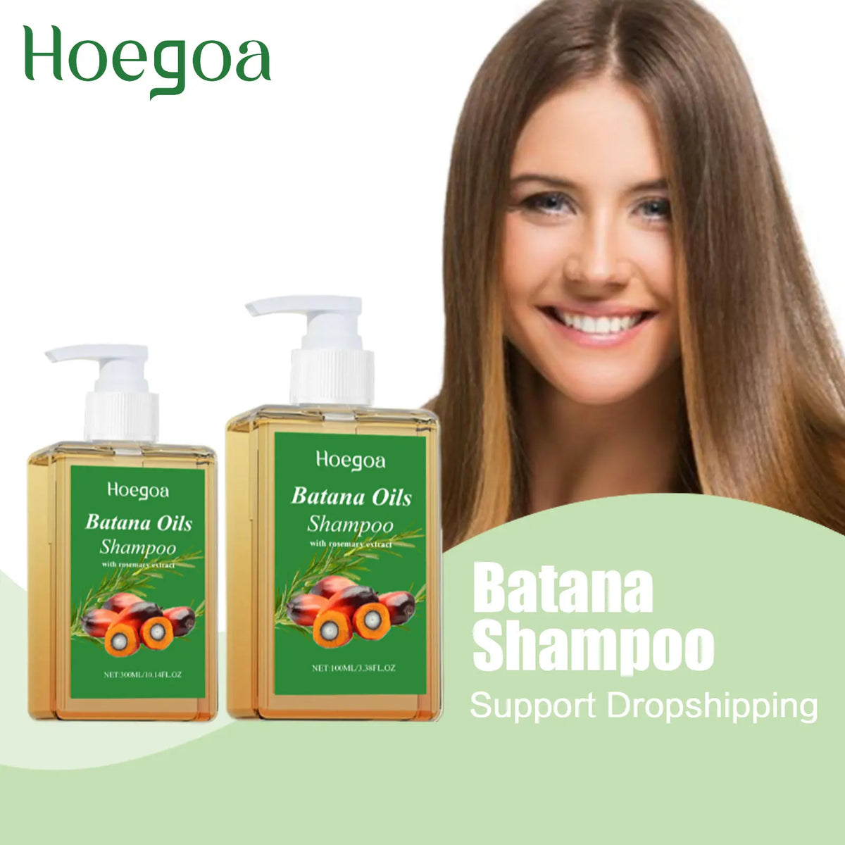 Batana Oil & Rosemary Hair Growth Shampoo - Deep Repair & Scalp Nourishing Treatment