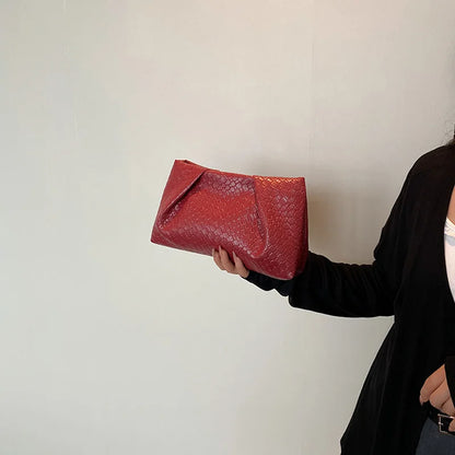 Luxury Retro Woven Handbag