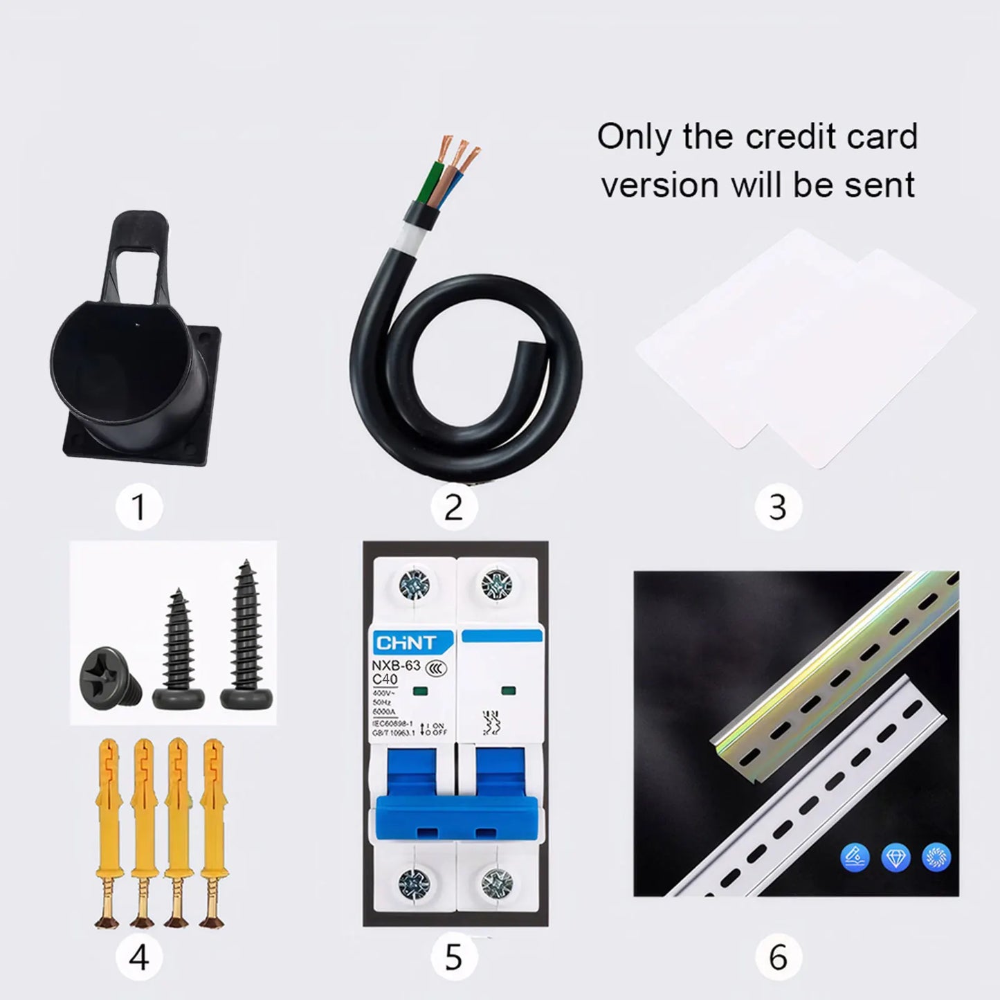 7KW 32A Type 2 EV Home Charging Station - Fast Electric Car Wallbox Charger