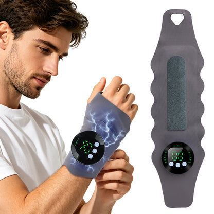 EMS Microcurrent Wrist Massager for Carpal Tunnel & Muscle Relief