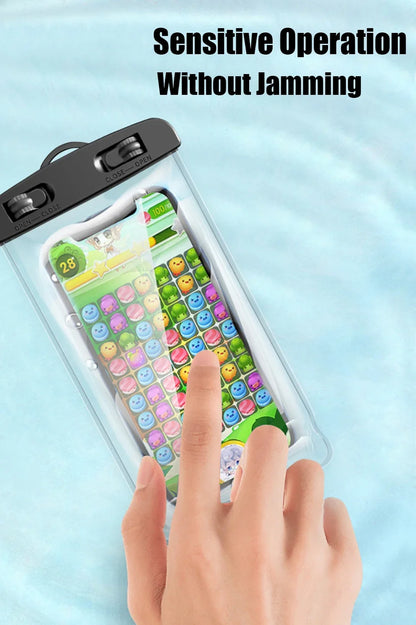 Waterproof Universal Phone Pouch - Underwater Dry Bag for Smartphones