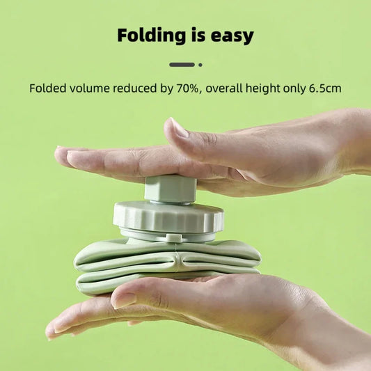 600ml Portable Collapsible Silicone Water Bottle - Foldable Travel Cup