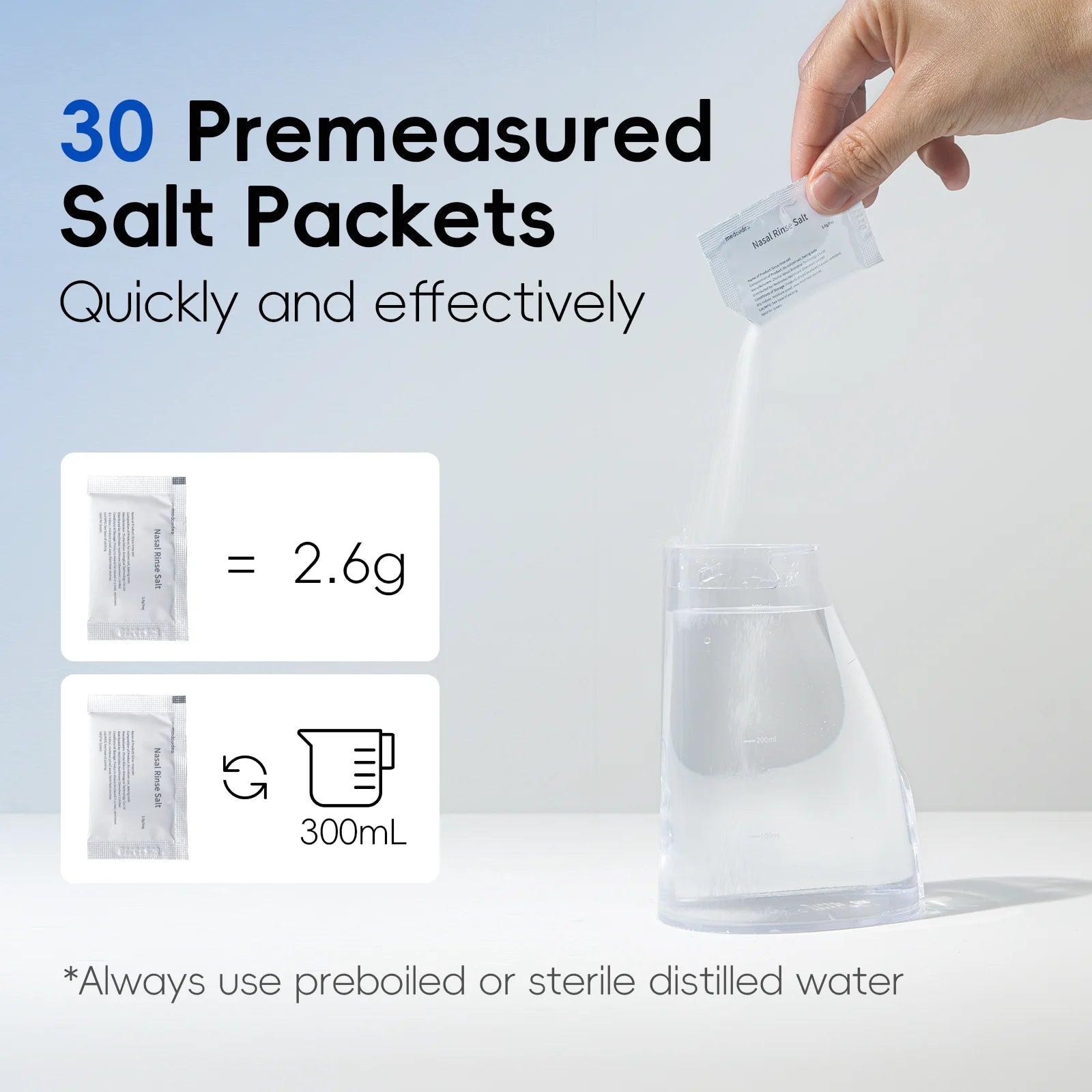Electric Cordless Nasal Irrigator & Sinus Rinse System with Adjustable Pressure - 2