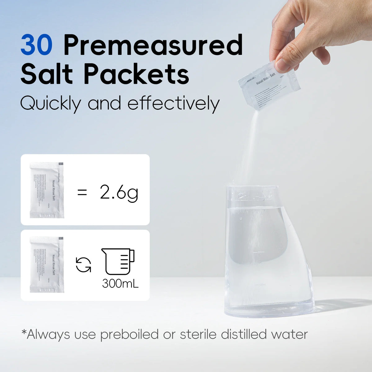 Electric Cordless Nasal Irrigator & Sinus Rinse System with Adjustable Pressure